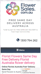 Mobile Screenshot of flowersales.com.au